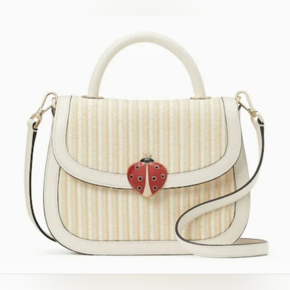 kate spade Handbags - 🤍▪️ Kate Spade▪️ novelty Puffy Dottie Top Handle Ladybug Lock Crossbody